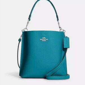 NWOT Coach Mollie bucket bag 22 - Teal